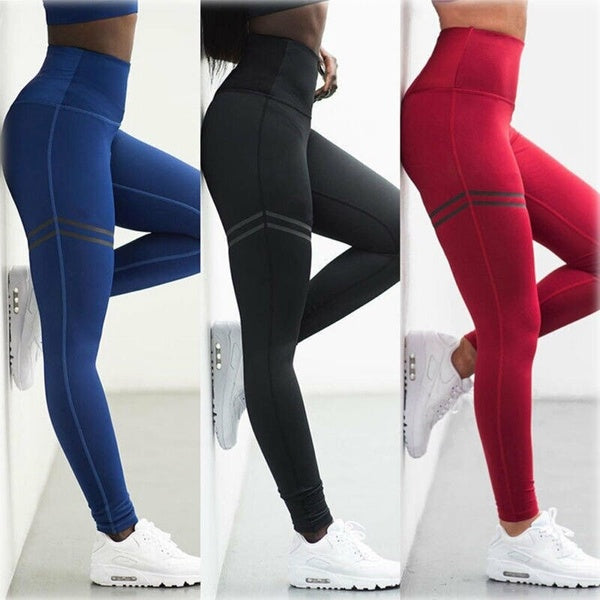 Nouvelles femmes mode imprimé leggings sport exercice pantalon de course vêtements d'entraînement de remise en forme