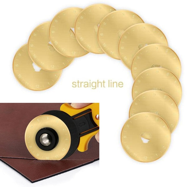 45mm Rotary Cutter Blades for Fabric Patchwork Paper Sewing Quilting Cutting Blade