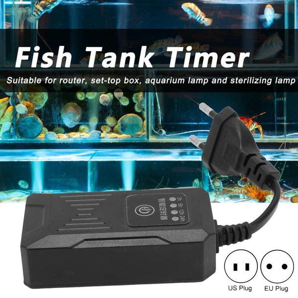 Gradateur de minuterie de lumière d'aquarium facile à programmer le contrôleur de lumière de réservoir de poisson Intelligent pour les lampes à LED d