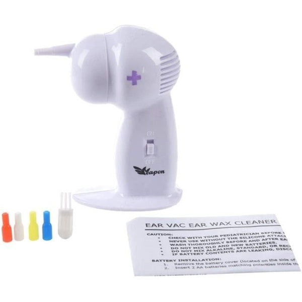 Electric Ear Cleaner for Cordless Vacuum Cleaner Removal, Easy and Painless Tool, Cleaning and Disposal Tool