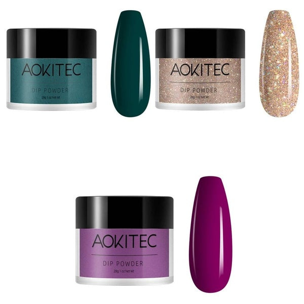 1oz Nail Dip Dipping Powder Acrylic Powder Nail Art Starter Kit DIY