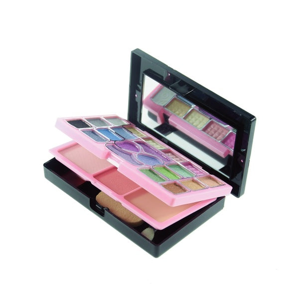 Health & Beauty Makeup Kits for Teens - Flower Make Up Pallete Gift Set for Teen Girls and Women Blush Brush, Eye Pencil, Lip Pencil, Lip creams, Eye