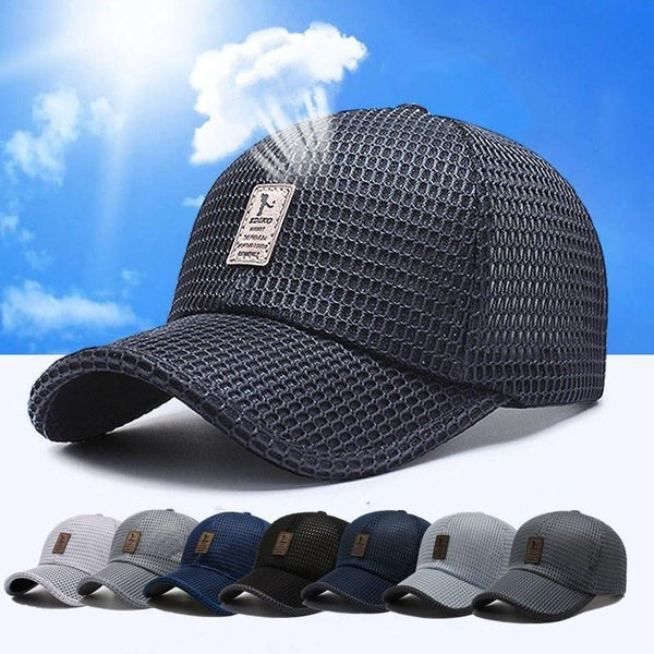 Summer Mesh Baseball Cap Trucker Mesh Hat Baseball Cap for Men Women Outdoor Sports