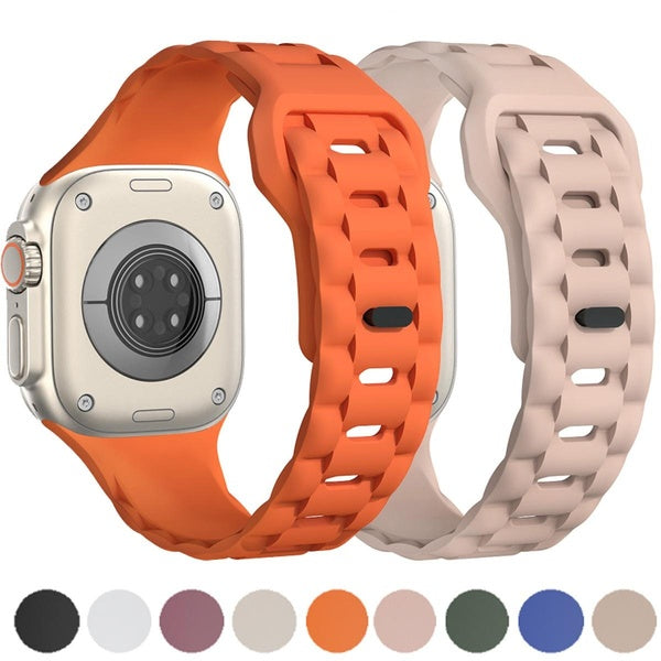 Silicone Strap for Smart Watch Ultra 2-Ultra 49mm 9 8 7 45mm 41mm Sport Belt Band Wristband Replacement Accessories for SmartWatch Series 6 5 4 3 2 1