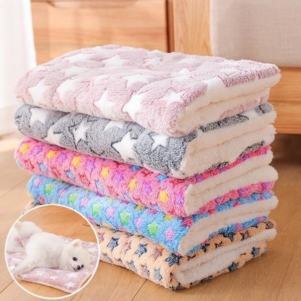 1pc Pet Mat Soft Flannel Dog Bed Winter Thicken Warm Cat Dog Blanket Puppy Sleeping Cushion Bed Blankets Supplies