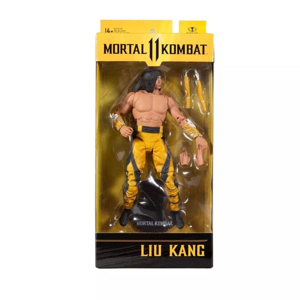 McFarlane toys Mortal Kombat 11 LIU KANG 7 inch Action Figure game gift toys collection