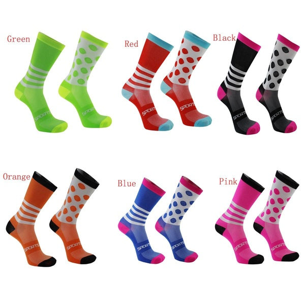 New High quality Professional brand Running Cycling Socks Men Outdoor Sports Socks breathable wicking socks Bicycles Socks