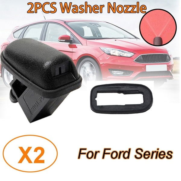 Xukey Windscreen Window Wiper Washer Nozzle Jet For Ford Focus MK 3 For Mondeo MK4 C-max Fiesta MK 5 2007 2008 2009 2010 2011 2012 2013 2014 2015 20