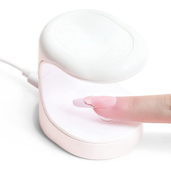 Mini LED Nail Lamp,Boxed Nail Art,UV Light for Nails Easy and Flash Cure Light For Nail Extension System,Portable USB Nail Dryer for Travel Manicure