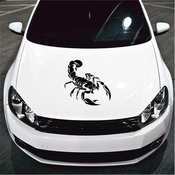 1PC Cool Scorpion Reflective Car Sticker Fashion Car Body Window Bumper Waterproof Vinyl Decal