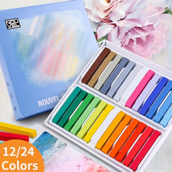 Pastel 12-24Color Professional Drawing Color Painting Pastel Drawing Pen for Gift Art School Stationery Professional Artist Special Art Supplies