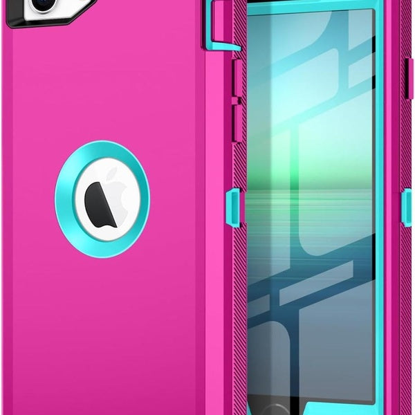 Case Cover for iPhone Max Pro Plus 16 15 14 13 Case Built-in Screen Protector Shockproof Dust-Drop Proof 3 in 1 Full Body Rugged Heavy Duty Cover for