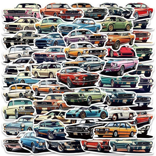 10-52pcs Cool jdm car stickers JDM Modification graffiti Stickers for DIY Luggage Laptop Skateboard Motorcycle Bicycle Stickers