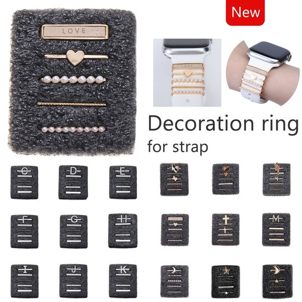 Anneau de décoration pour bracelet pour bracelet de montre Apple Charms décoratifs Bijoux en diamant pour iWatch pour montre samsung pour montre Brac