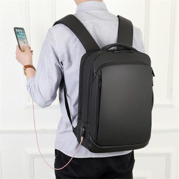 Fashion Laptop Backpack Men's Backpack Business Notebook Waterproof Back Pack USB Charging Bag Travel Bagpack Anti Theft Backpack