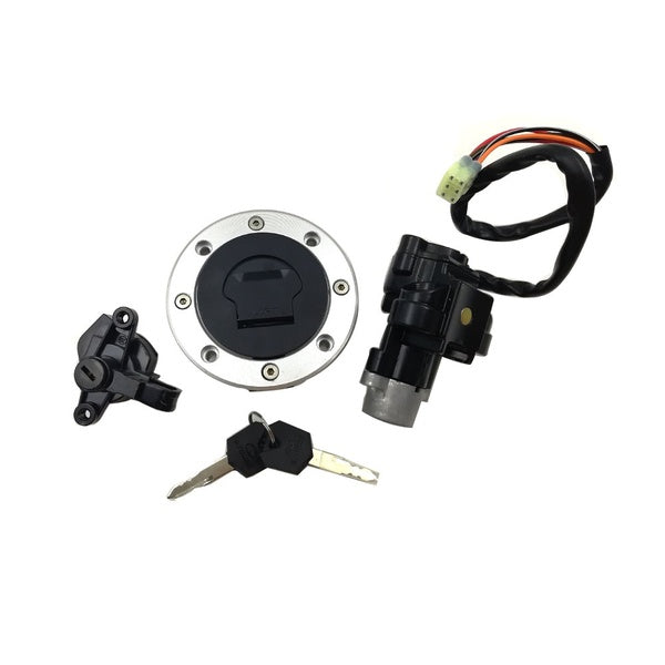 For SUZUKI BANDIT GSF600 GSF 600 1995-2004 GSF1200 GSF 1200 1997-2005 Street Bike Ignition Switch Fuel Gas Cap Seat Lock Key Set