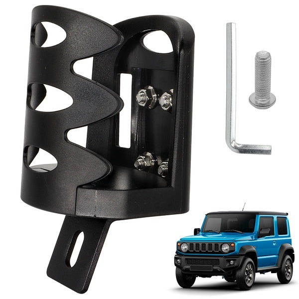 Car Drink Holder Adjustable Cup Bottle Holders Sunglasses Phone Organizer Door Armrest Storage Box Mount For Suzuki Jimny JB74 2019 - 2021