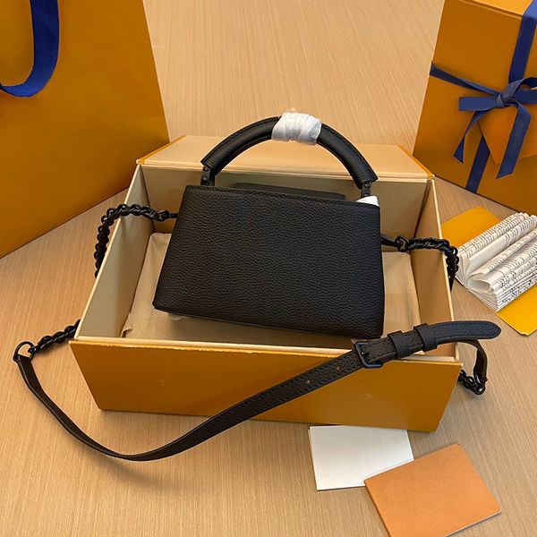 10A Luxury Handbag Designer 22cm Women&#039;s Handbag Mini Crossbody Bag Mirror High Quality Calf Leather Shoulder Bag with Box YL312