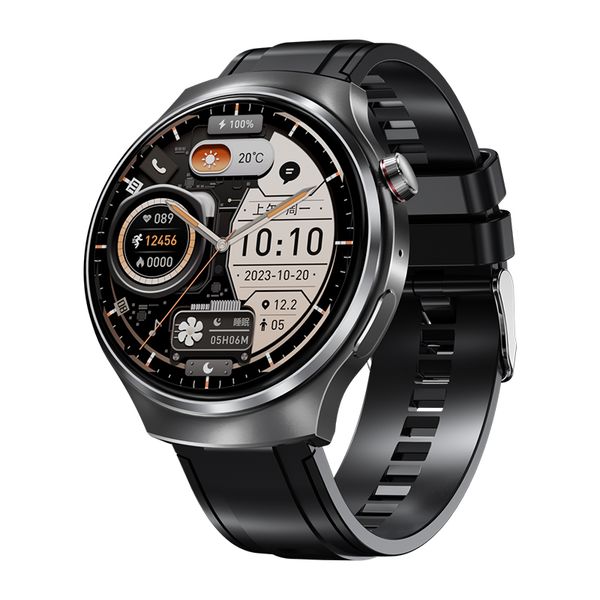 V16 Dual-Payment Smart Watch 45mm Series - 1.46&quot; IPS Display, Wireless Charging,Heart Rate & Health Monitor, IP67, Wearfit OS, Compatib