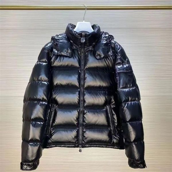 Designer Mens parkas jackets down winter puffer Embroidered badge black outerwear clothes keep warm protection decoration luxury men womens