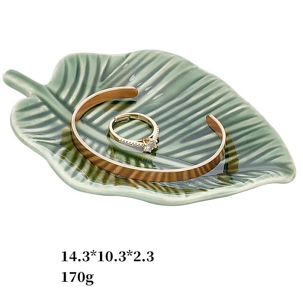 Leaf Ceramic Decorative Plates