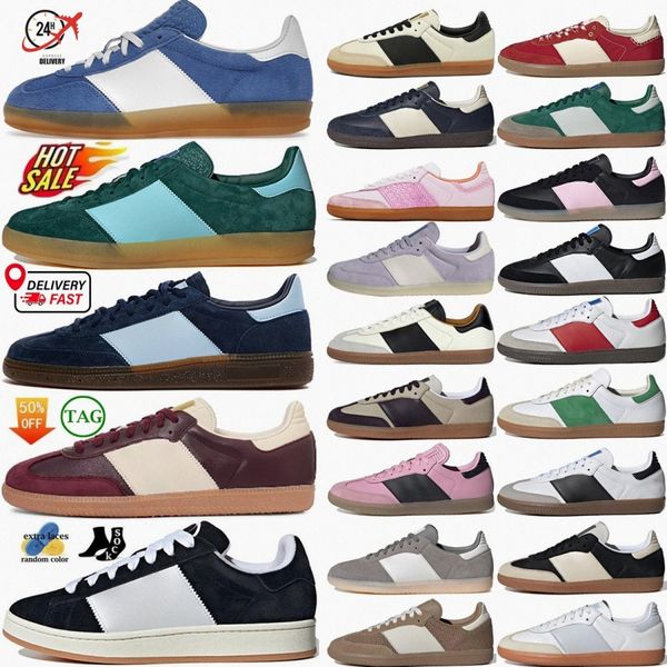 Maroon Sneakers Handball Indoor Shoes 00s Originals Collegiate Green Navy Clear Blue Fusion Gum Sky Gold Metallic Mens Women Core Black Bett