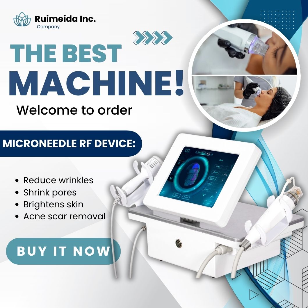 RF Microneedling Pen 2 In 1 With Cooling Ice Hammer For Collagen Induction Therapy Skin Firming And Wrinkle Removal Suitable For Face And Body Use