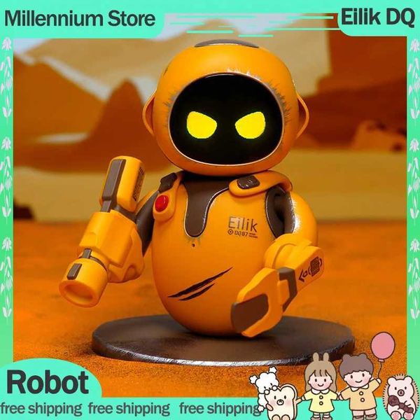 Electronics Robots Eilik DQ Smart Robot Emotional Interaction Companion Pet Robot Desktop Decoretion Mini Robot Cute Pet For Children Gift I