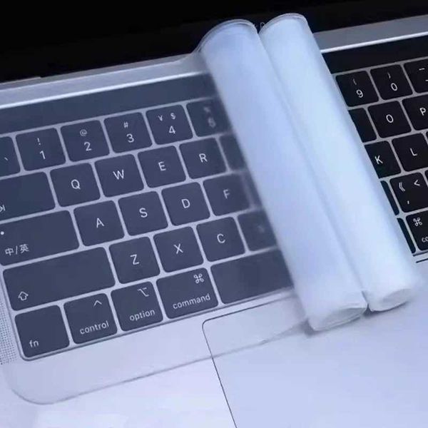 Keyboard Covers Universal transparent waterproof laptop keyboard protective film 10-14-15.6-inch silicone dust cover suitable for MacBook la