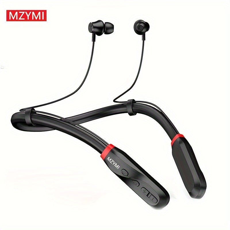 TEMU I35 Wireless Headphones, 120 Hours , Skin-friendly, Magnetic Suction , Type-c Fast Charging, Ideal For Running, Biking, Gym Exercise And Gift-