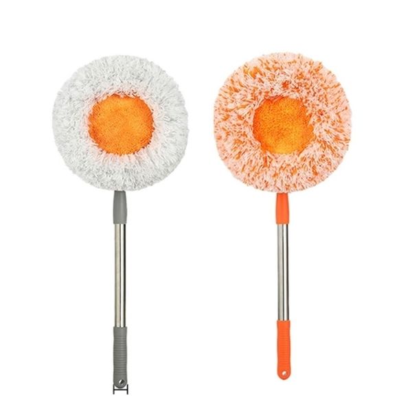 Mops Car Wash Microfiber Mop Head Rotating Cotton Pads Replacement Spin for Wash Floor Round Cleaning Tools Household Microfiber 220928