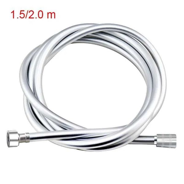 1.5-2.0M PVC Silicone Shower Head Hose Flexible Pipe Tube High Pressure Water Powerful Multilayer Plumbing Bathroom AccessoriesCL240801