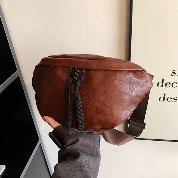 Fashion Waist Bag Female Handbag Lady Fanny Pack And High quality Leather Belt Bags er Shoulder Crossbody Chest Bag 250102