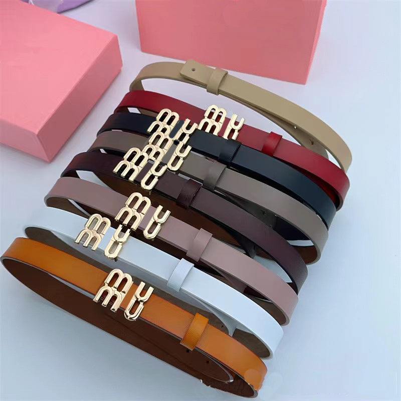 woman Belt designer menbelt Alphabet Design Christmas Party Going Gifts Noble Atmosphere Various styles Lucky belt garet nice 14