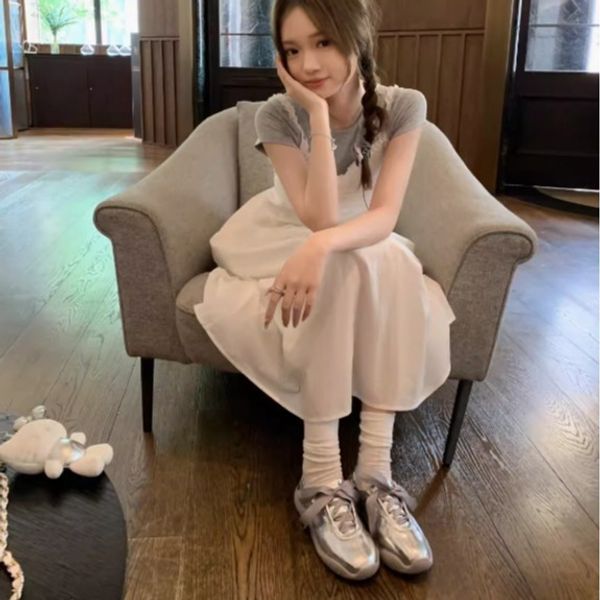 Ddmyoutdoor Cowhide Version Su Yinyin S Same Sier Strap Thick Soled Casual Sports Shoes Women Ballet Style Real Leather Training OUTDOOR