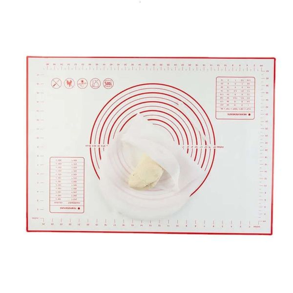 0.35mm Kneading Silicone Reusable Rolling Dough Pizza Cake Oven Baking Mat Non-stick Pastry Bakeware Tools
