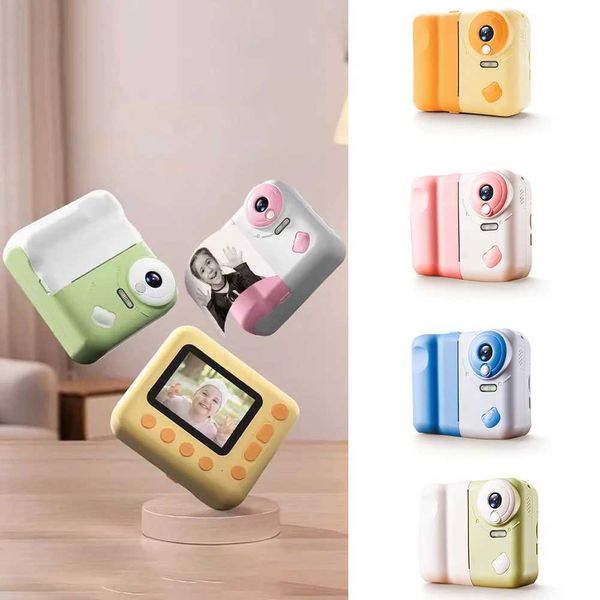 Toy Cameras Kids Camera WiFi Printing Mini Digital Camera 2.4 Inches HD 1080P IPS Screen Video Camera Christmas Birthday Gifts For KidsL4816