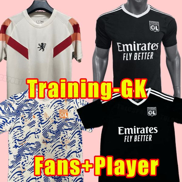 24-25 Maillot Lyon Soccer Jerseys 2024 2025 Olympiques Lyonnais OL digital football shirts TRAORE MEMPHIS BRUNO G football shirt training su