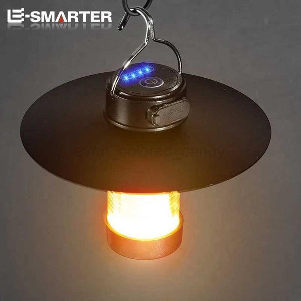 LED Camping Tent Lights Magnet Emergency Light Type-c Charging Camping Lantern Dimmable Hanging Lights for Outdoor Travel Bkl240731