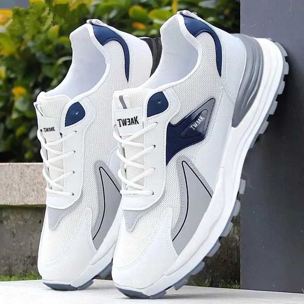 Moda Mens Shoes Mesh Mesh Sênis casuais respiráveis Coloques tênis de corrida para homens para homens tênis de luxo tênis zapatillas hbre
