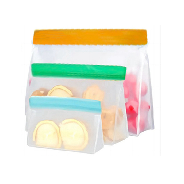 Temu Cross border Foreign Trade Special PEVA Refrigerator Packaging Storage Food Bag Three dimensional Storage Sealed Freshness Bag