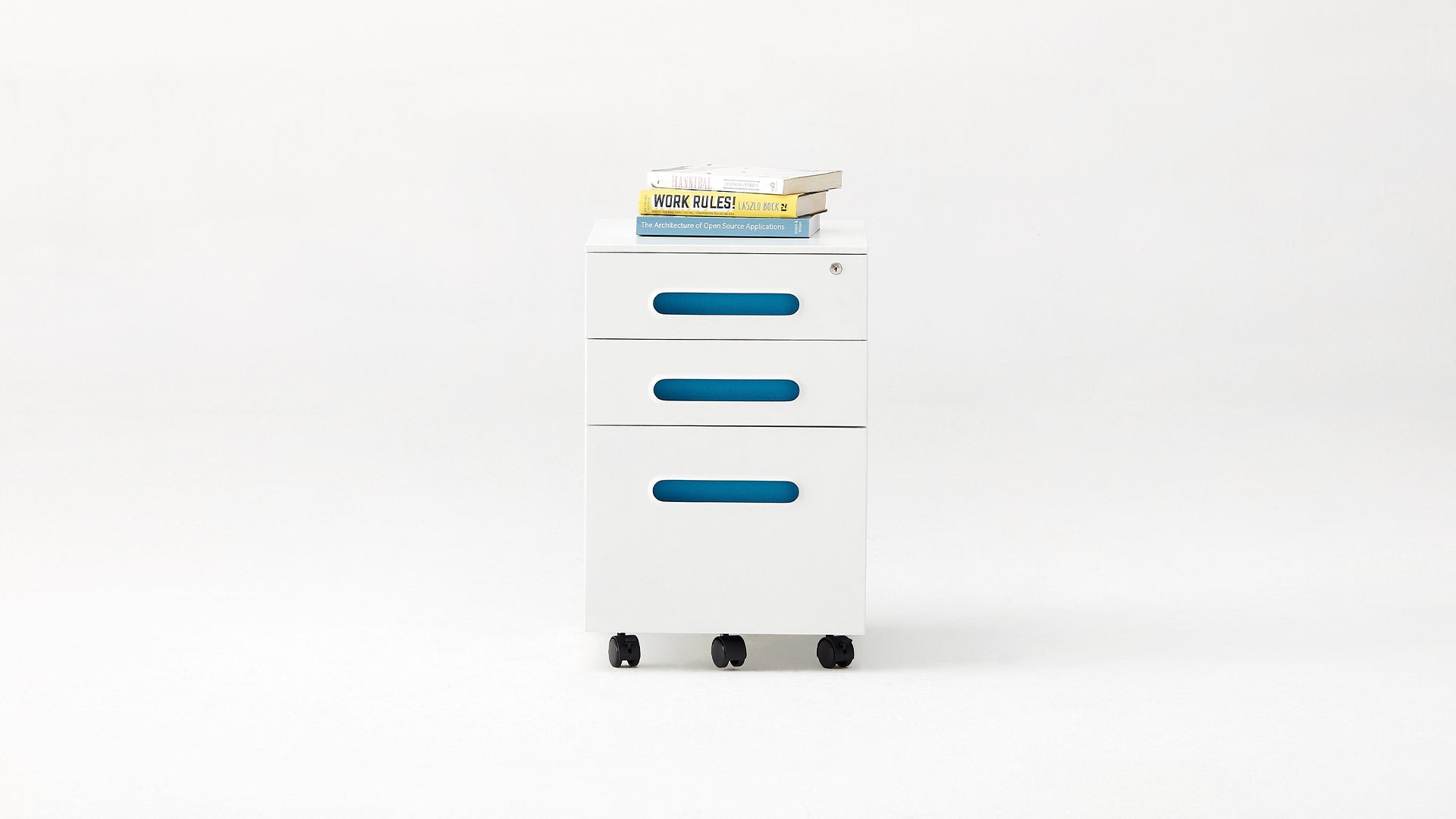 Autonomous Filing Cabinet Baby Blue