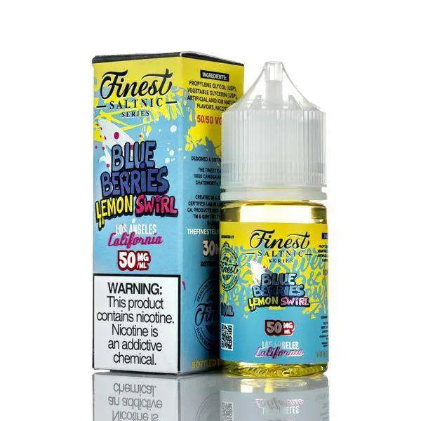 The Finest E-Liquid - Salt Nic Series - Blue Berries Lemon Swirl - 30ml