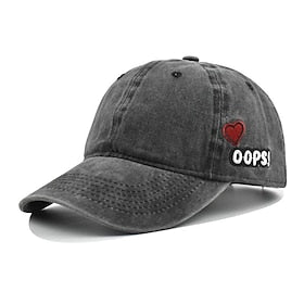 Homme Casquette de Baseball Chapeau de soleil Casquette Noir Vin Coton Brodée Mode Décontractées Plein Air du quotidien Lettre Ajustable Ecran Solaire Respirab