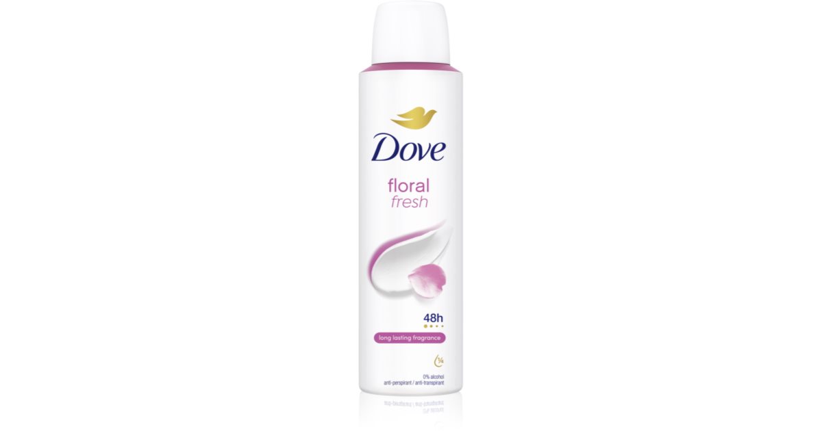 Dove Floral Antitranspirant erfrischendes Deodorantspray für Frauen 150 ml