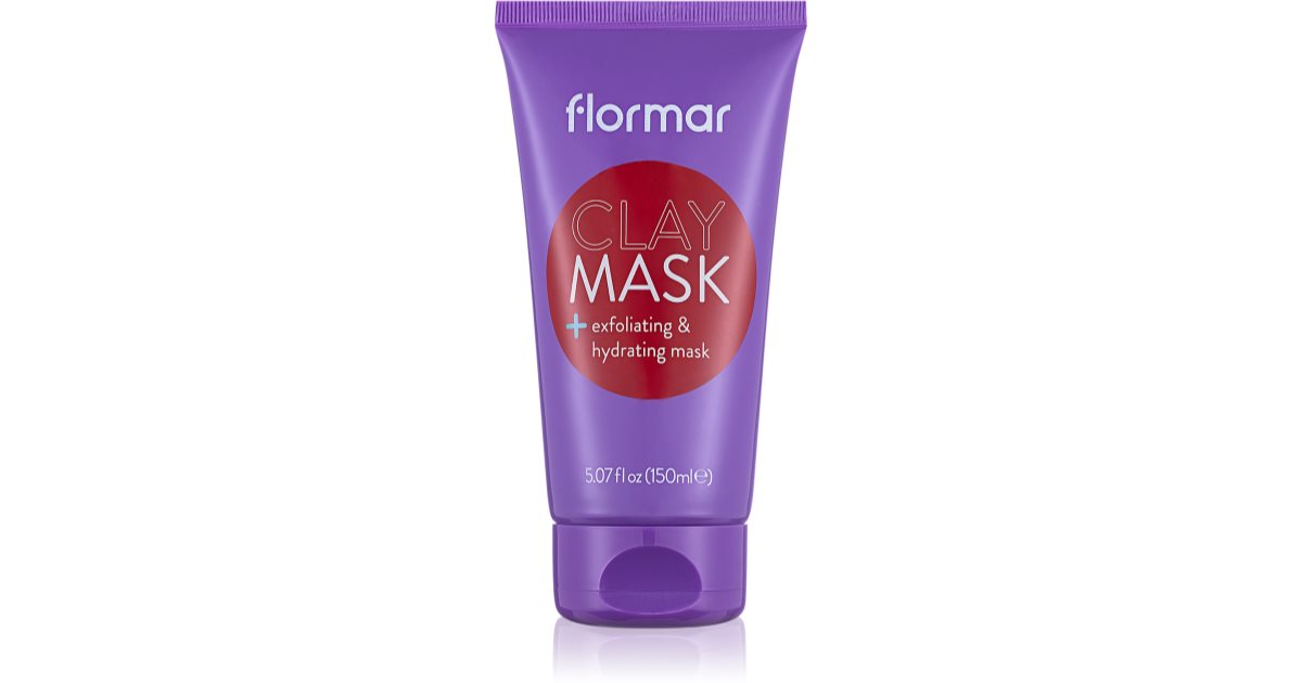 flormar Exfoliating cleansing face mask with clay 150 ml