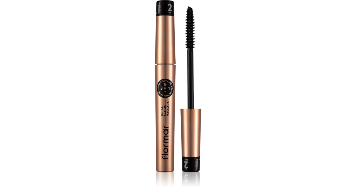 flormar Triple Action Nourishing Mascara 3 in 1 8 ml