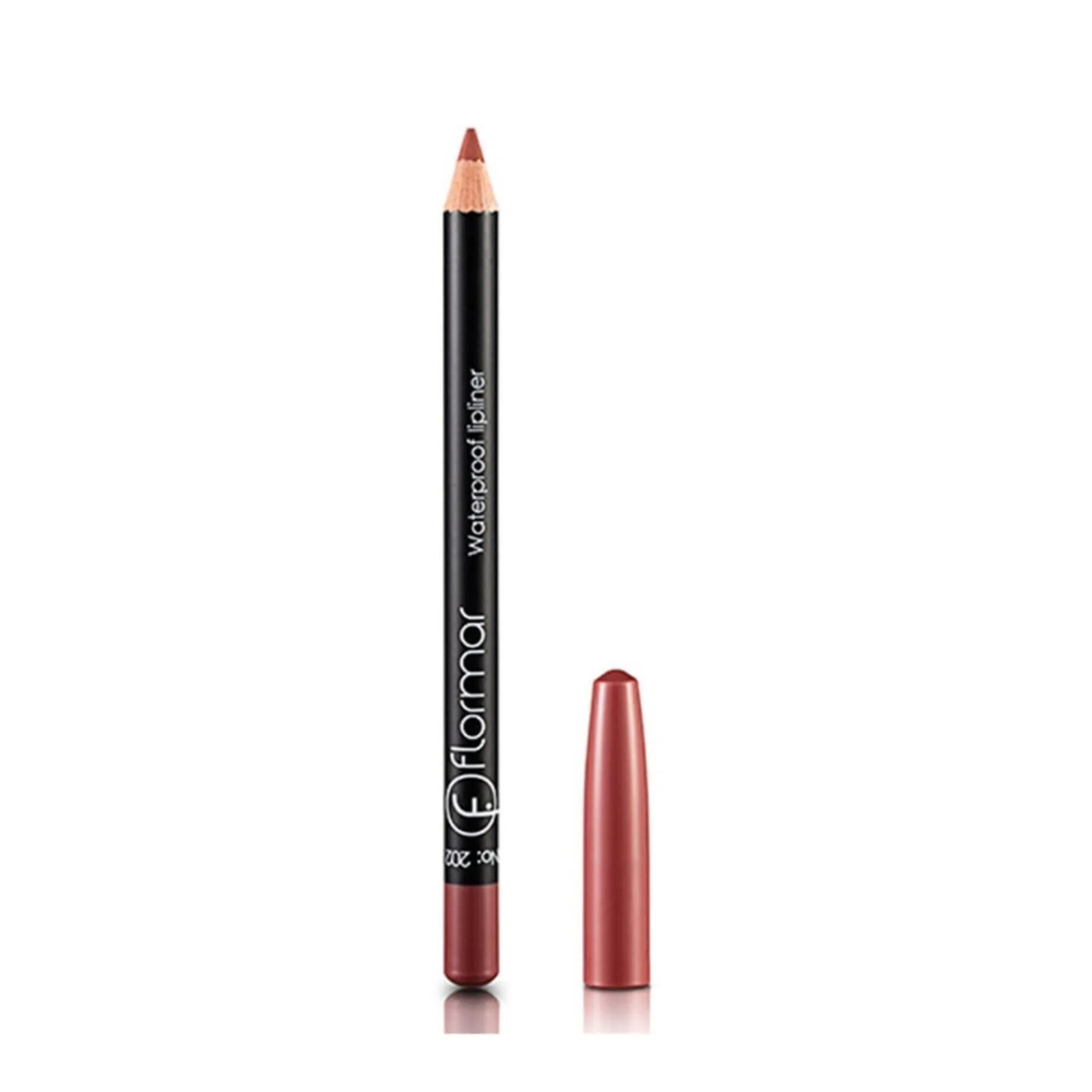 flormar Crayon à lèvres waterproof couleur 202 Soft Pink Marron 1,14 g