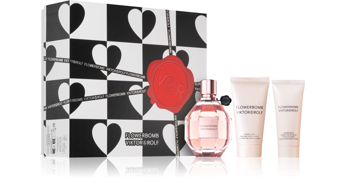 Viktor & Rolf Flowerbomb Women's Gift Set with Body Lotions