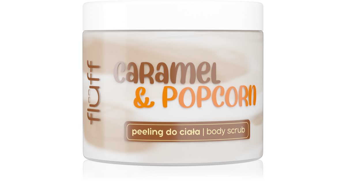 Fluff Gommage Corporel Caramel et Popcorn 160 Ml
